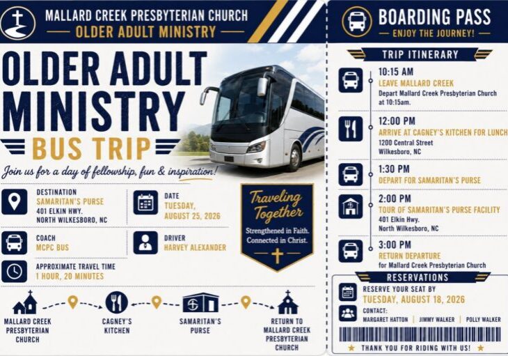 older adult bus trip samaritan's